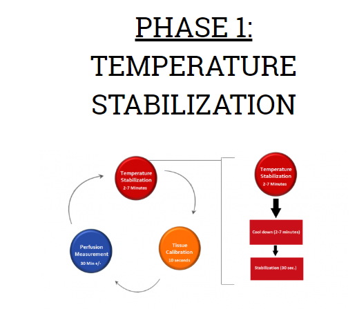 Phase 1: Temperature stabilization and calibration